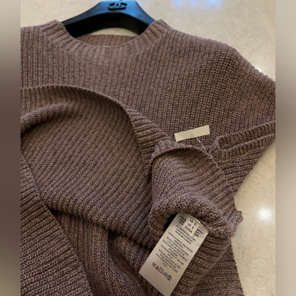 Free People Freya Short Sleeve Sweater In Cashmere Combo Size S - Picture 9 of 12